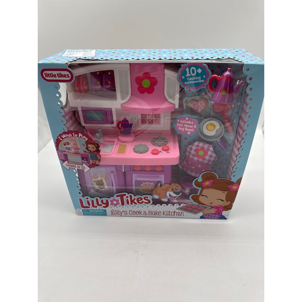 Lilly's Cook & Bake Kitchen Doll Playset by Lilly Tikes from Little Tikes